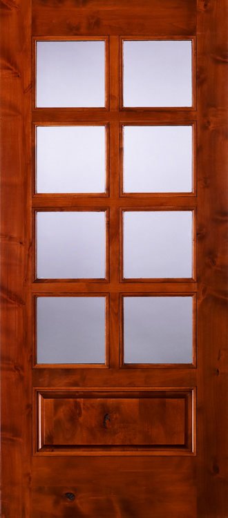Alder french style door